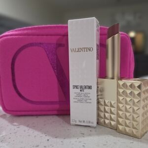 Valentino Lipstick with Pink Valentino Pouch